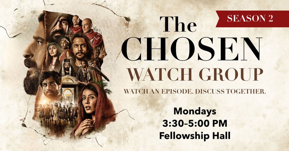 The Chosen Season 2 Watch Group 