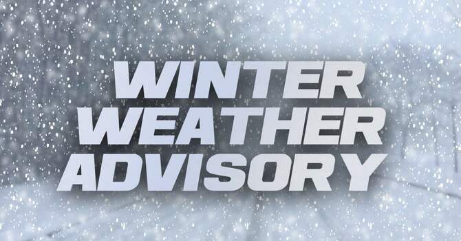 WINTER STORM - Updates from Pastor Frank posted HERE image