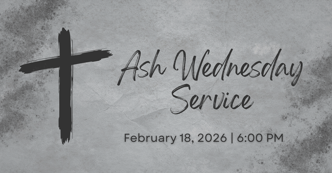 Ash Wednesday Service