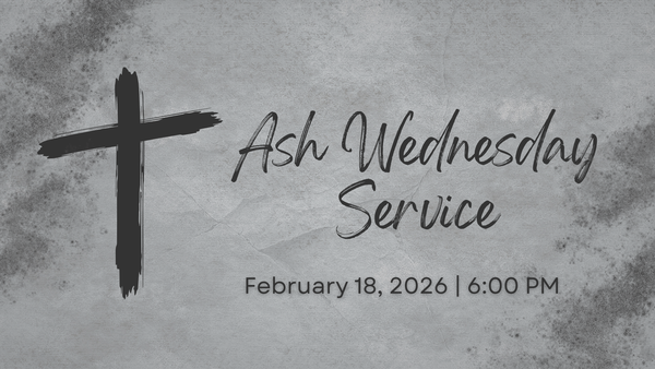 Ash Wednesday Service