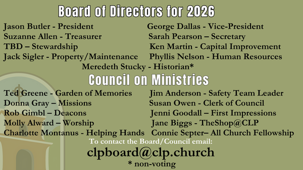 Board of Directors and Council on Ministries