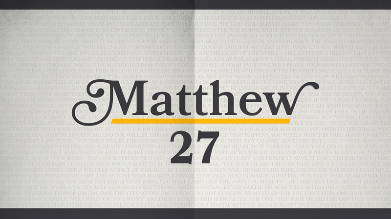 Matthew 27