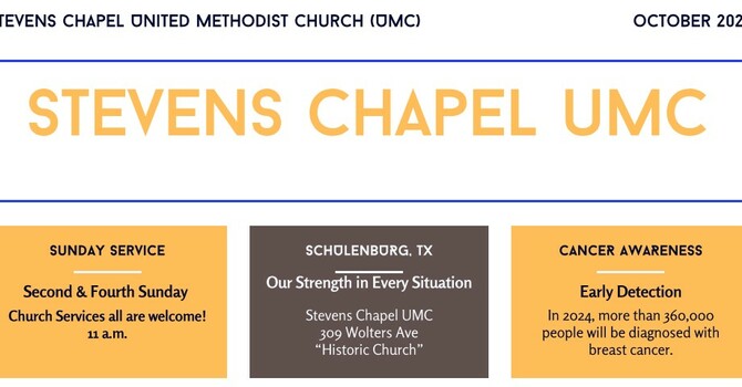 October 2024 - Newsletter image