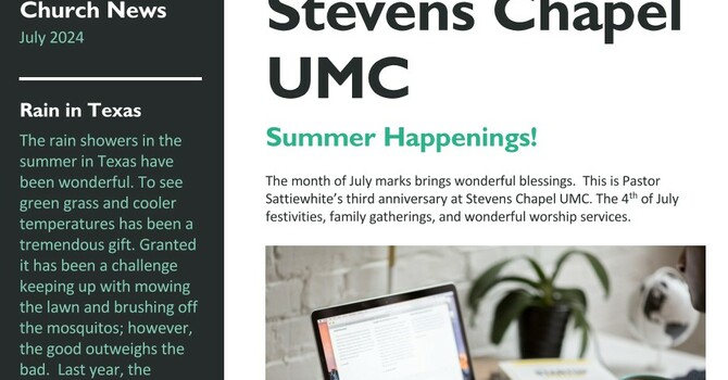 July 2024 - Newsletter image