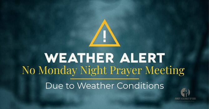 Wed Service Canceled Due to Weather image