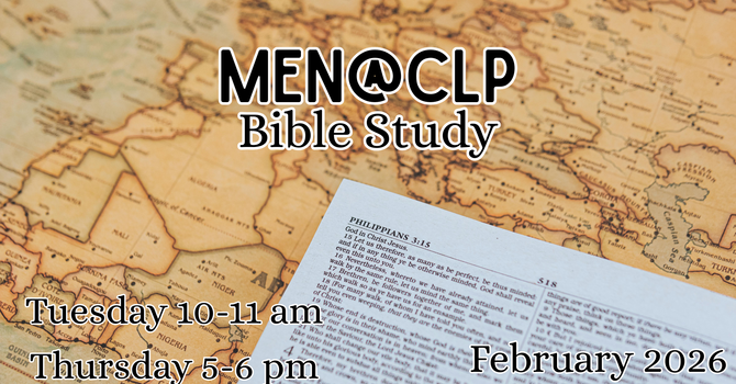 Men@CLP Bible Study