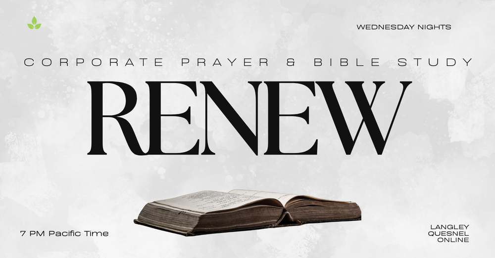 Wednesday Bible Study 