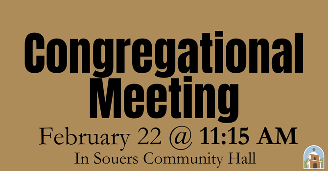 Congregational Meeting