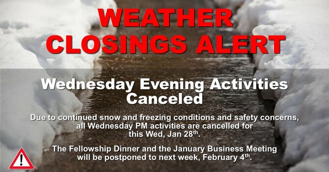 Weather Closing: Wednesday, 1/28