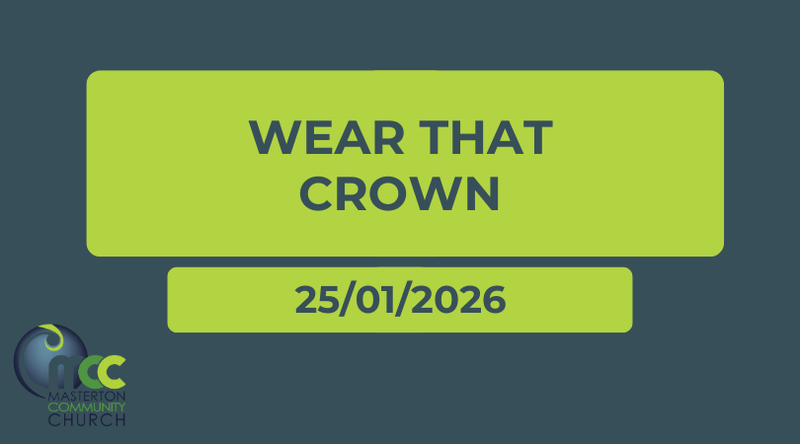 Wear that crown