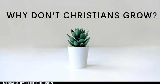 Why Don't Christians Grow
