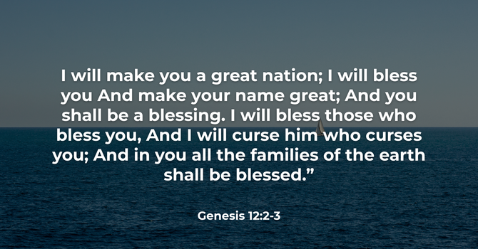 Genesis 12:2-3 image