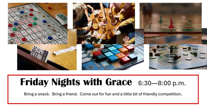 Friday Nights are Game Nights at Grace! image