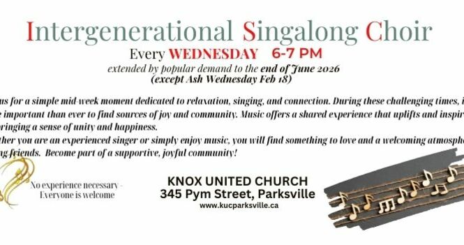 Intergenerational Family Singalong