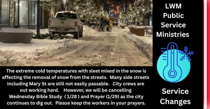 Service  Schedule Changes