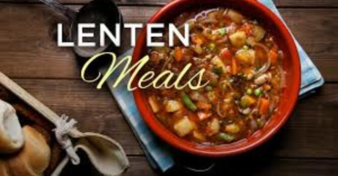 Lenten Meal