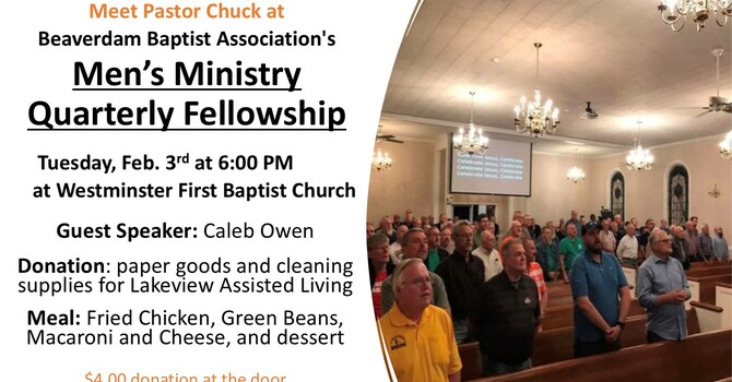 BBA Men's Ministry Quarterly Fellowship