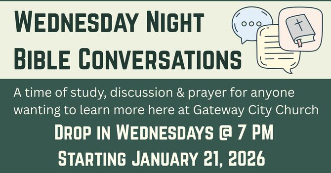 Wednesday Night Bible Conversations