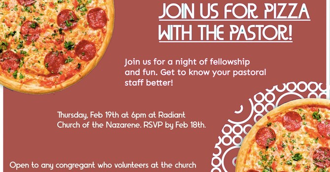 Pizza With the Pastor 