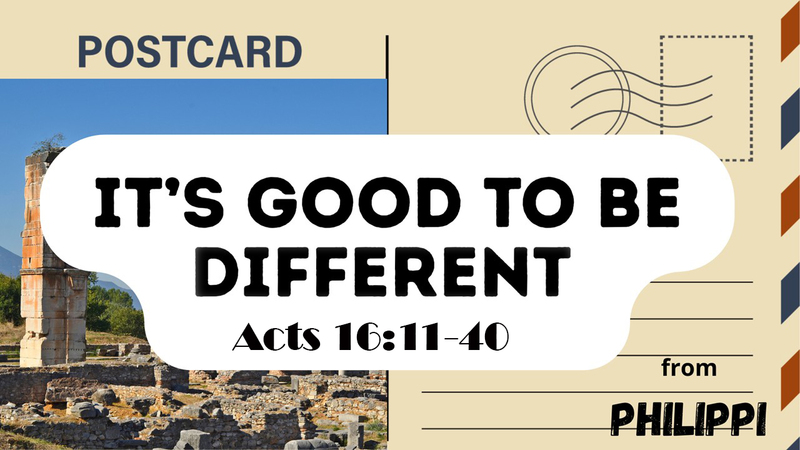 It's Good to be Different