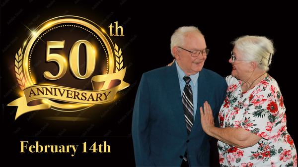 Happy 50th Wedding Anniversary!
