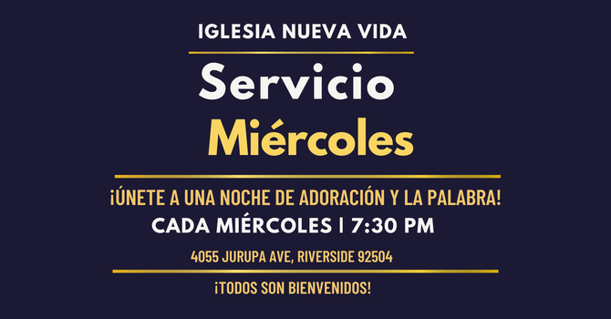 Servicio Miércoles