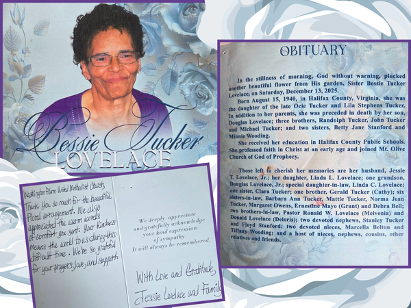 Remembering Bessie Tucker Lovelace