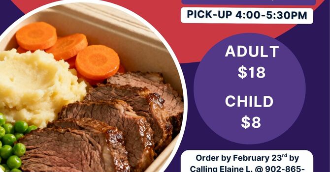 St. Francis By The Lakes Roast Beef Take-Out Meal