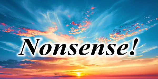 February 1, 2026 - Nonsense!