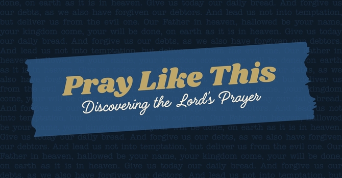 Pray Like This