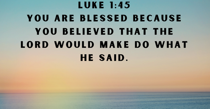 Luke 1:45 image