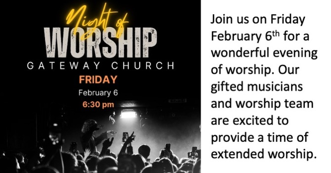 Night of Worship!