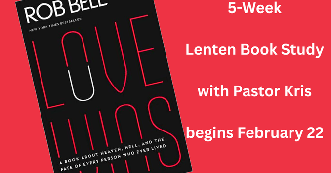 Lenten Book Study w/ Pastor Kris