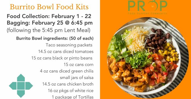 PROP Burrito Bowl Packing Event