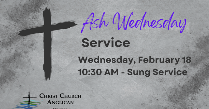 Ash Wednesday Service