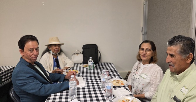 Bilingual Service and Potluck  image