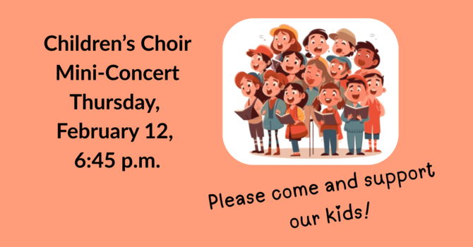 Children’s Choir Mini-Concert