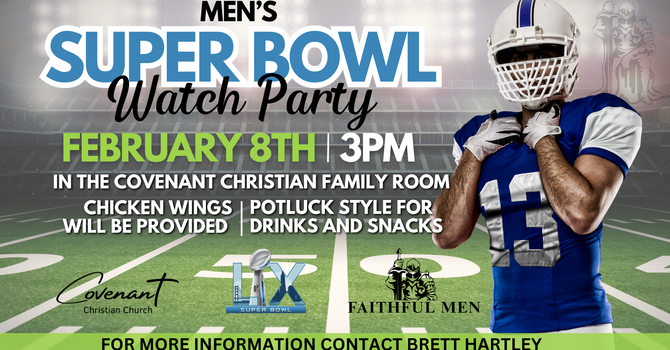 Men's Super Bowl Watch Party