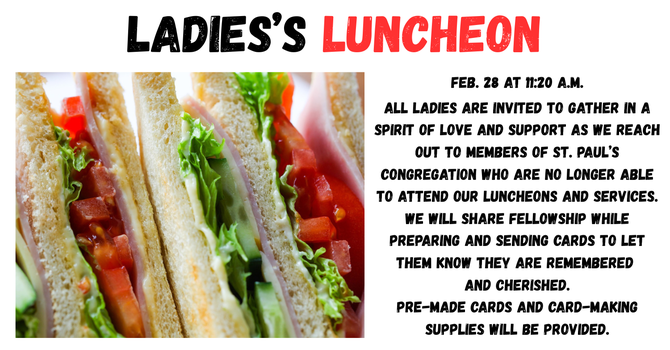 Ladies' Luncheon