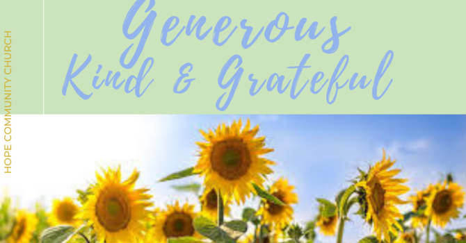 Choosing Gratefulness