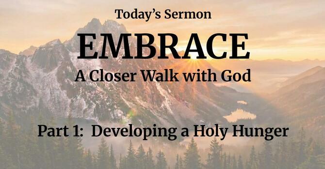 A Closer Walk with God