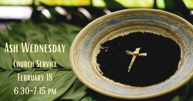 Ash Wednesday Service
