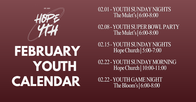 Youth - Sunday Nights