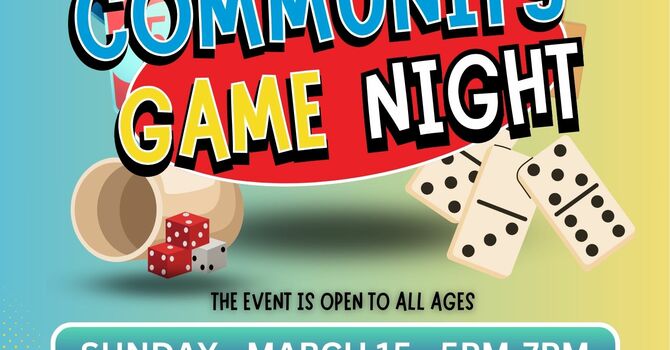 March Community Game Night