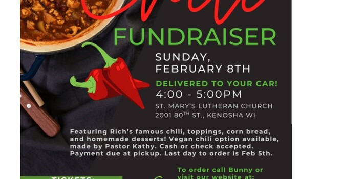 CUSH CHILI FUNDRAISER image