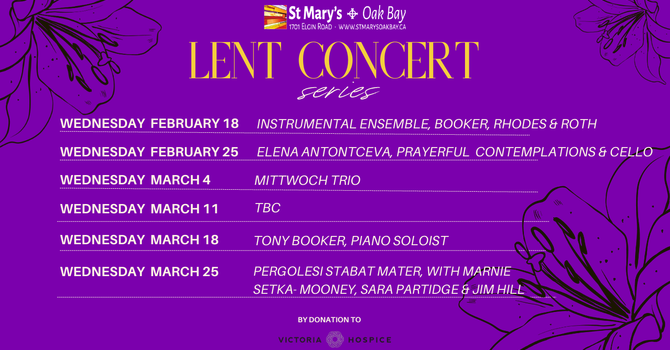 Lent Noon Hour Concert Series