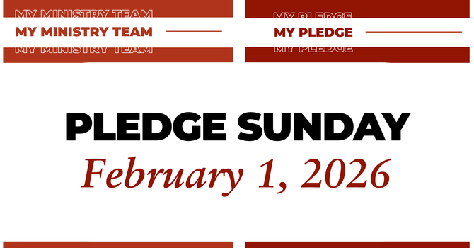 Pledge Sunday image