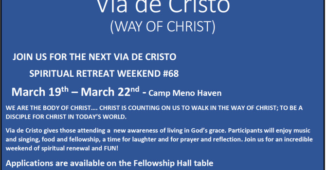 Via de Cristo Spiritual Retreat Weekend #68