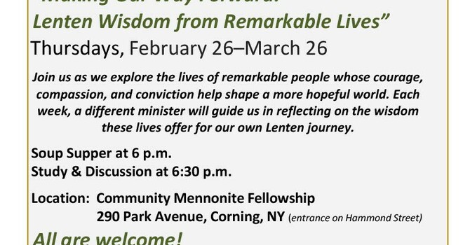  Ecumenical Lenten Bible Study 