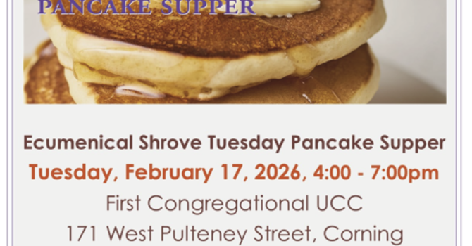 Shrove Tuesday Pancake Supper
